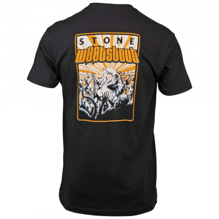 Stone Brewing w00tstout 2022 Jim Calafiore Art Front-Back T-Shirt